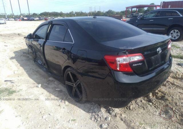 Toyota Camry 2011-2013 in a junkyard in the USA Toyota