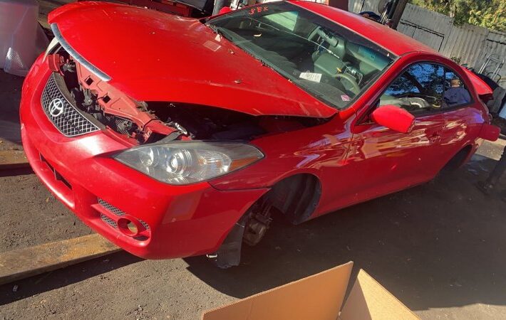 Toyota Solara 2006-2009 in a junkyard in the USA Solara 2006-2009