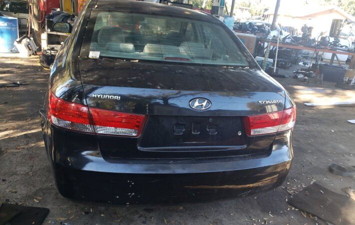 Hyundai Sonata 2007-2009 in a junkyard in the USA Hyundai