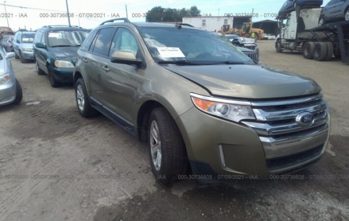 Ford Edge 2010-2013 in a junkyard in the USA Ford