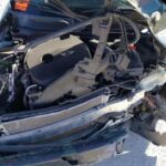 MINI Cooper S Coupe 2014-2018 in a junkyard in the USA MINI