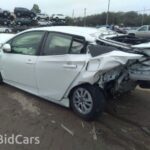 Toyota Prius 2015-2018 in a junkyard in the USA Toyota