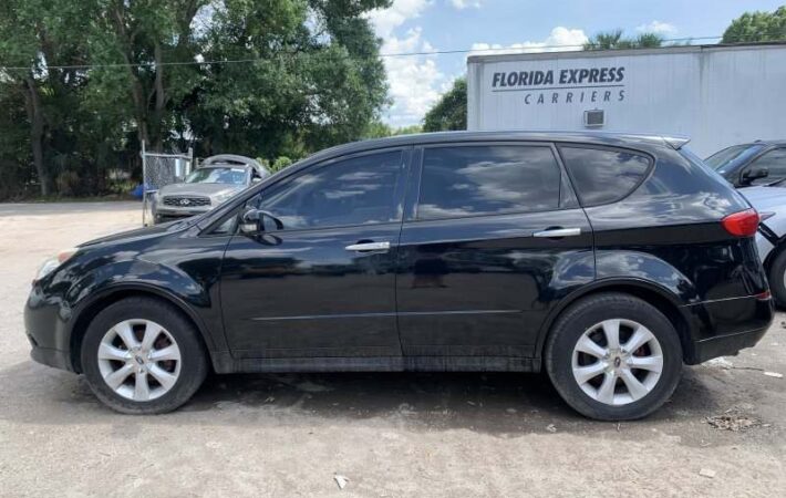 Subaru Tribeca 2005-2007 in a junkyard in the USA Subaru