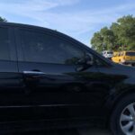 Subaru Tribeca 2005-2007 in a junkyard in the USA