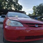 Honda Civic 2000-2002 in a junkyard in the USA Honda