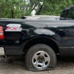 Ford F150 2003-2005 in a junkyard in the USA Ford