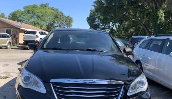 Chrysler 200 2010-2013 in a junkyard in the USA