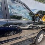 Toyota Highlander 2000-2003 in a junkyard in the USA Toyota