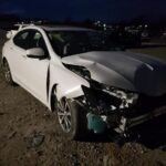 Acura TLX 2018-2020 in a junkyard in the USA