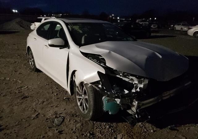 Acura TLX 2018-2020 in a junkyard in the USA Acura