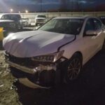 Acura TLX 2018-2020 in a junkyard in the USA