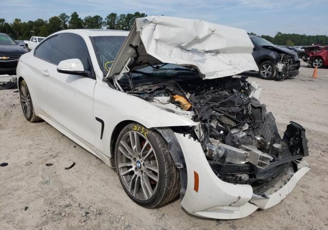 BMW 430i 2013-2017 in a junkyard in the USA BMW