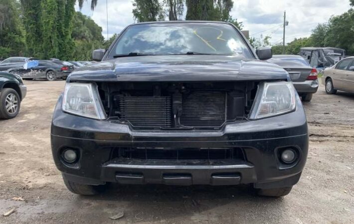 Nissan Frontier 2009-2021 in a junkyard in the USA Frontier 2009-2021