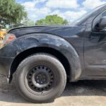 Nissan Frontier 2009-2021 in a junkyard in the USA