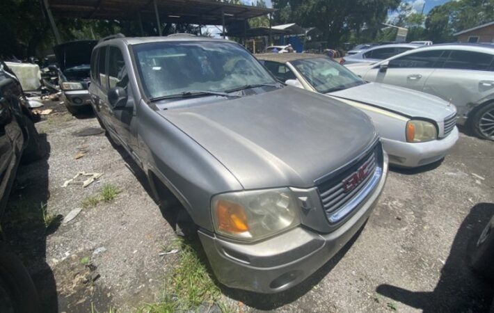 GMC Envoy 2002-2009 in a junkyard in the USA GMC