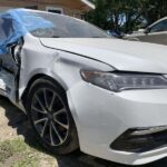 Acura TLX 2014-2017 in a junkyard in the USA Acura