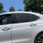 Acura TLX 2014-2017 in a junkyard in the USA