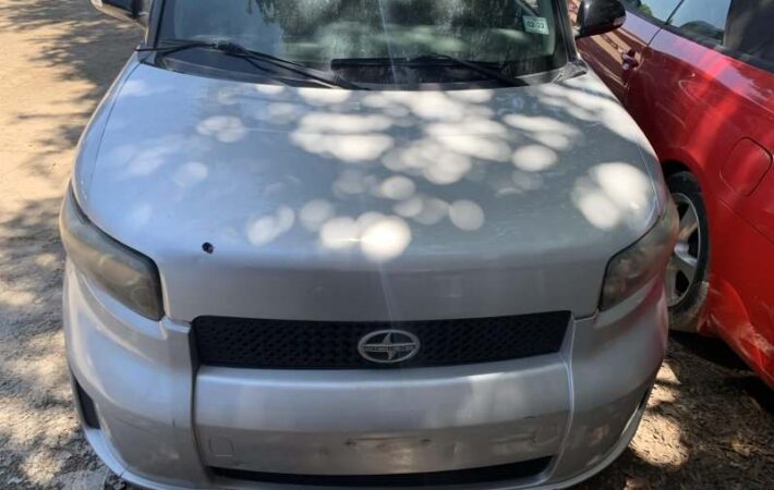 Scion xB 2007-2010 in a junkyard in the USA Scion