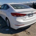 Hyundai Elantra 2016-2019 in a junkyard in the USA