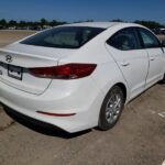 Hyundai Elantra 2016-2019 in a junkyard in the USA