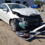 Hyundai Elantra 2016-2019 in a junkyard in the USA Hyundai