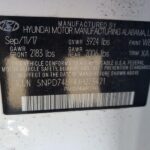 Hyundai Elantra 2016-2019 in a junkyard in the USA