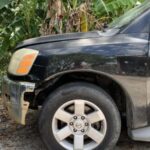 Nissan Armada 2003-2007 in a junkyard in the USA