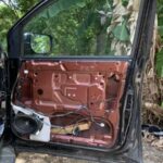 Nissan Armada 2003-2007 in a junkyard in the USA