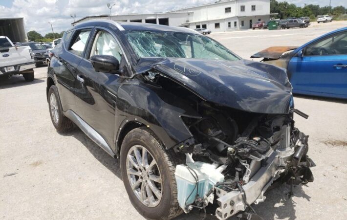 Nissan Murano 2016-2021 in a junkyard in the USA Nissan