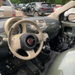 Fiat 500 in a junkyard in the USA