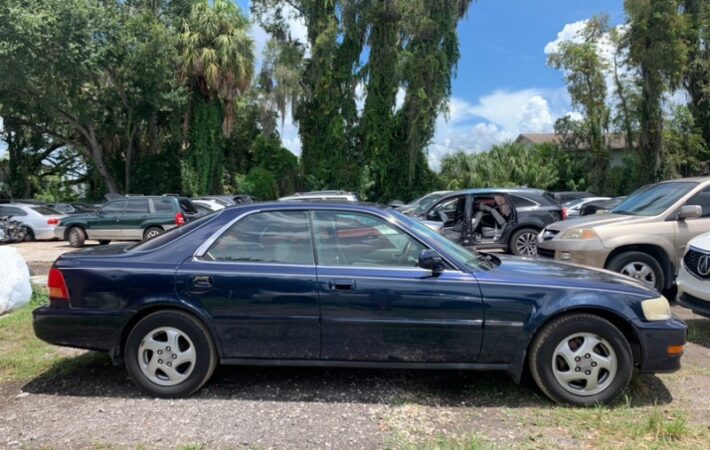 Acura TL 1996-1998 in a junkyard in the USA Acura