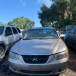 Hyundai Sonata 2004-2006 in a junkyard in the USA