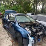 Volkswagen Jetta USA 2015-2018 in a junkyard in the USA Volkswagen