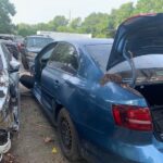 Volkswagen Jetta USA 2015-2018 in a junkyard in the USA Volkswagen