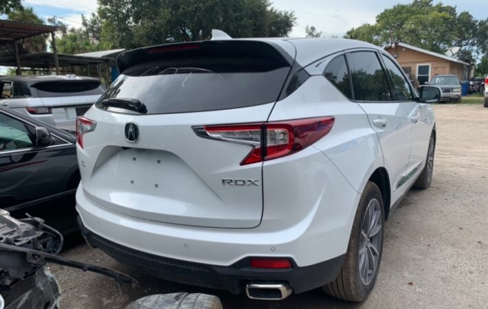 Acura RDX 2022-2023 in a junkyard in the USA Acura