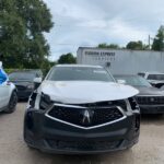 Acura RDX 2022-2023 in a junkyard in the USA Acura