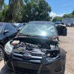 Ford Focus 2014-2017 in a junkyard in the USA Ford