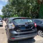 Ford Focus 2014-2017 in a junkyard in the USA Ford