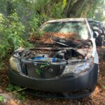 Kia Forte 2010-2013 in a junkyard in the USA Kia