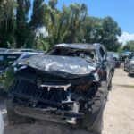 Jeep Grand Cherokee 2010-2013 in a junkyard in the USA