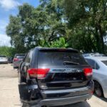 Jeep Grand Cherokee 2010-2013 in a junkyard in the USA