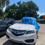 Acura RDX 2016-2018 in a junkyard in the USA Acura