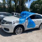 Acura RDX 2016-2018 in a junkyard in the USA Acura