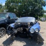 Bentley Continental GT 2005-2007 in a junkyard in the USA