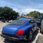 Bentley Continental GT 2005-2007 in a junkyard in the USA Continental GT 2005-2007