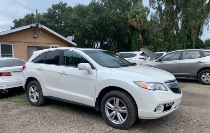 Acura RDX 2013-2015 in a junkyard in the USA RDX 2013-2015