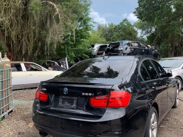 BMW 328i 2012-2015 in a junkyard in the USA BMW