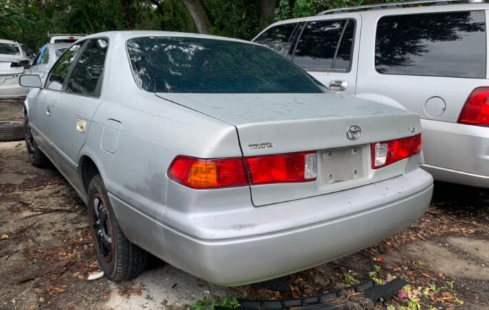 Toyota Camry 1999-2000 in a junkyard in the USA Camry 1999-2000