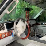 Lincoln Navigator 2002-2006 in a junkyard in the USA Lincoln