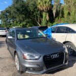 Audi A4 2013-2015 in a junkyard in the USA Audi